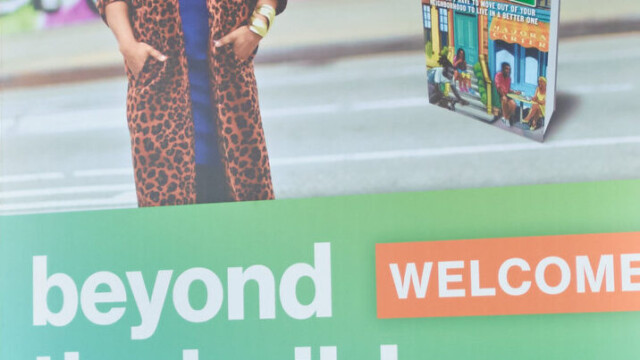 Habitat for Humanity Luncheon Welcome Sign