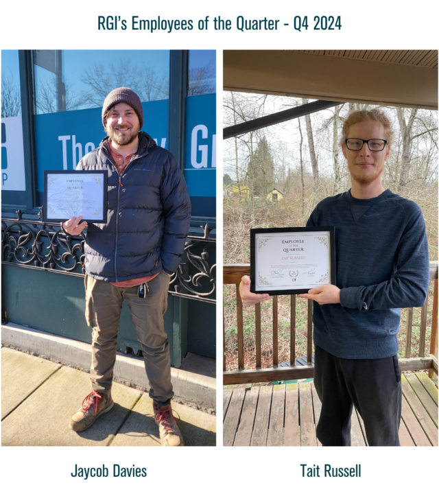 2024 Q4 EOQ Winners - Jaycob Davies & Tait Russell 2024 Q4 EOQ Winners - Jaycob Davies & Tait Russell