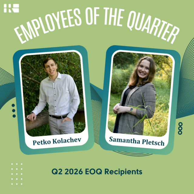 2026 Q2 EOQ Winners Petko Kolachev and Samantha Pletsch 2026 Q2 EOQ Winners Petko Kolachev and Samantha Pletsch